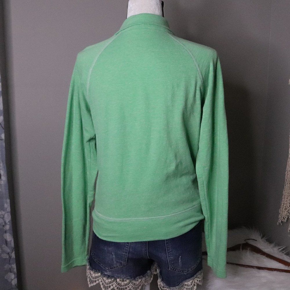 Free People | Long Sleeve Athletic Zip Up Sweatshirt Small - Picture 5 of 8